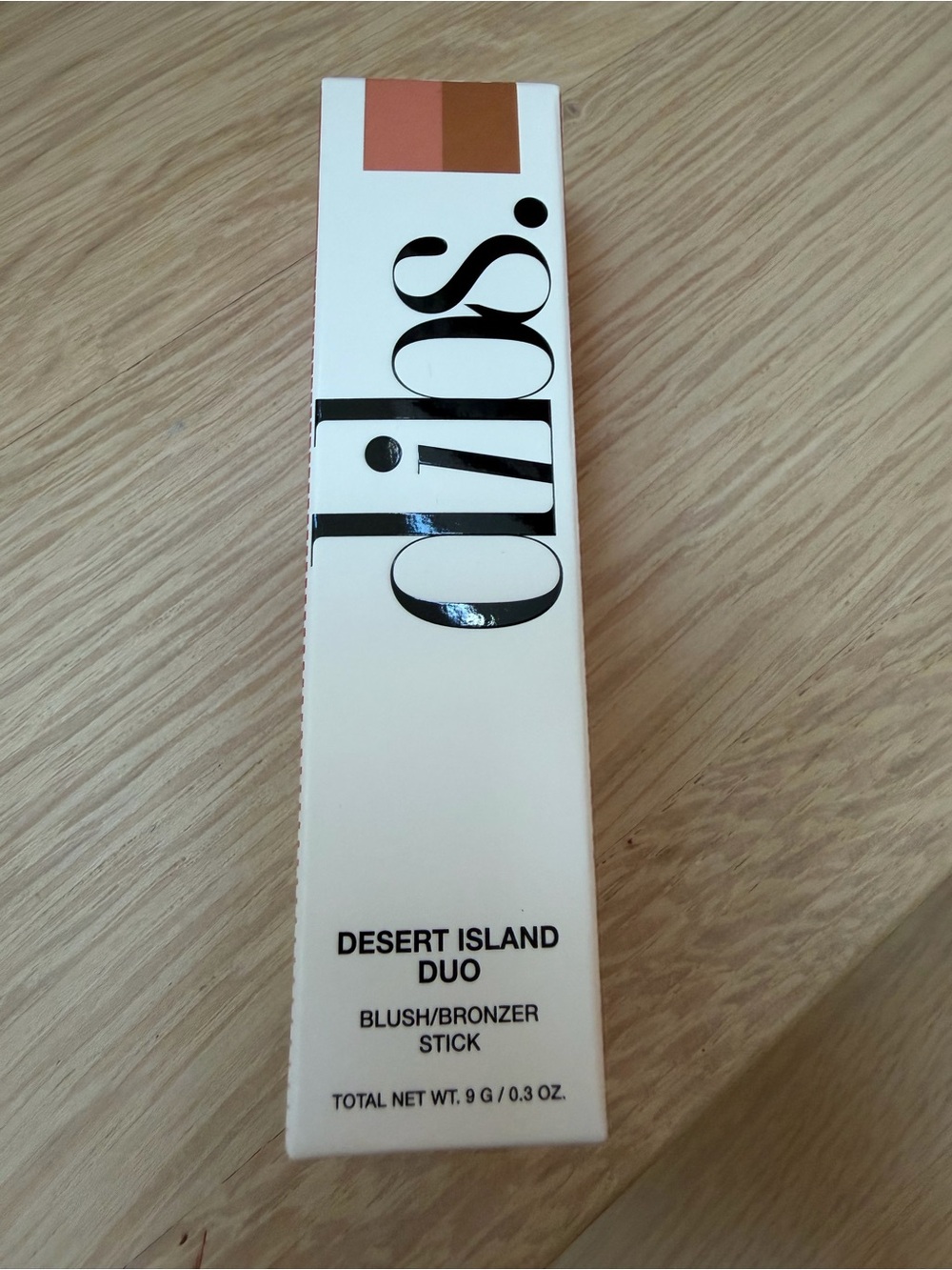 NIB Dibs Desert Island Duo Blush/Bronzer Stick -shade 3 full deets/spill the tea